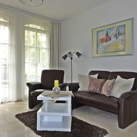 3 Haus Meeresblick Mit Meerblick A005 Mit Suedterrasse Und Strandkorb Διαμέρισμα Baabe